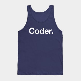 Coder. Tank Top